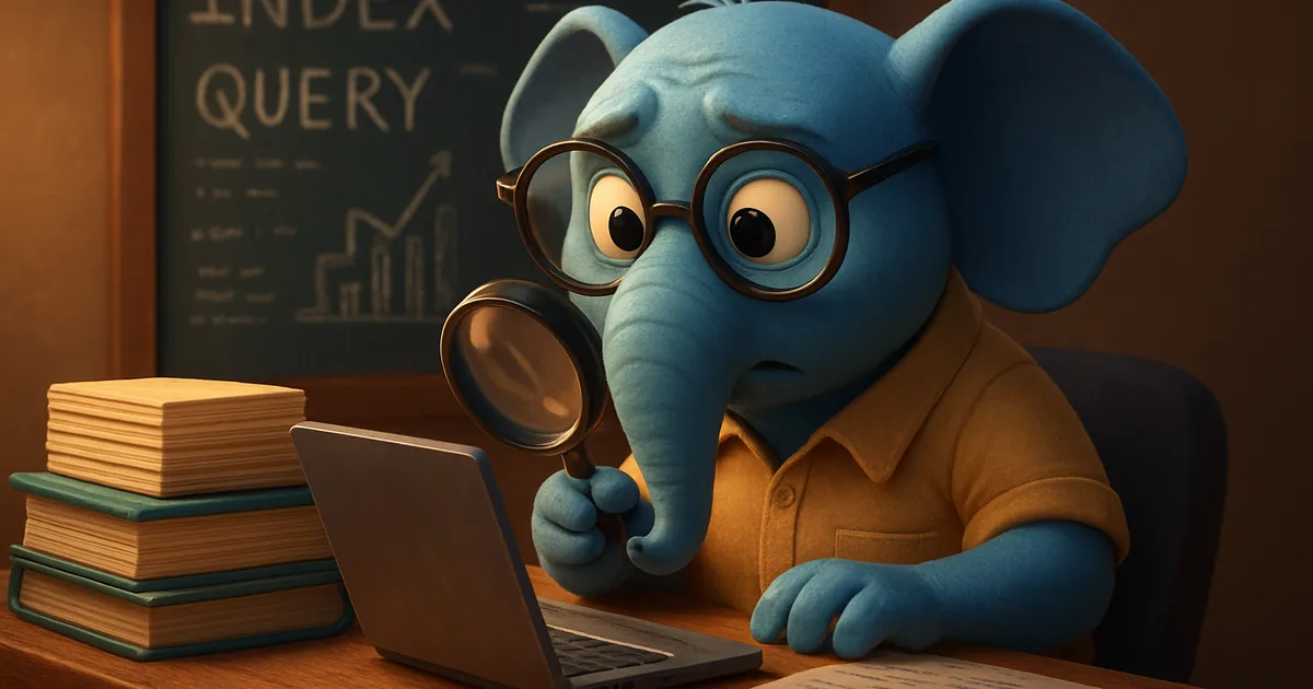 PostgreSQL : index et requêtes lentes à diagnostiquer