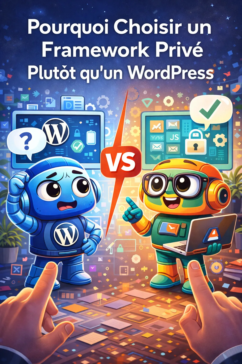 WordPress ou framework sur mesure : éviter les refontes